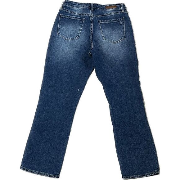 Articles of Society Womens Denim Jeans Straight Leg Blue Wash Size 26 - Picture 5 of 11